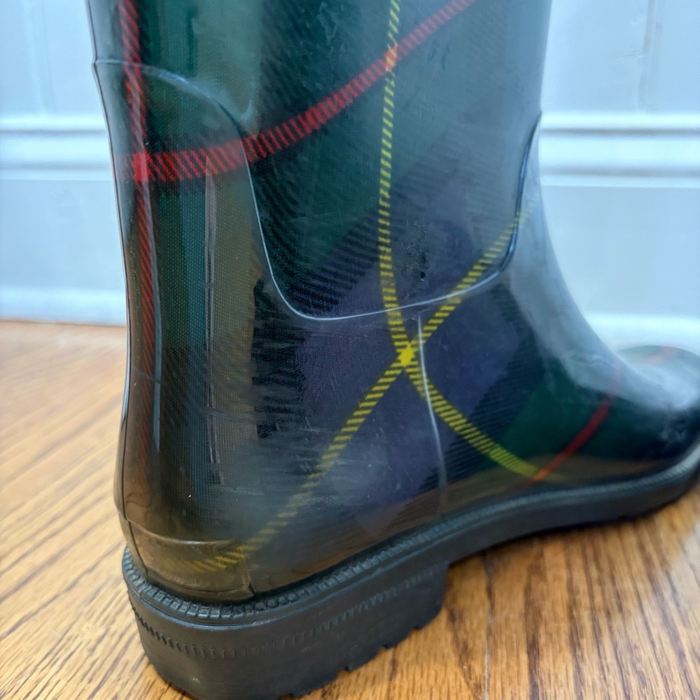 LRL Rossalyn II Women's Plaid Rain Boots - Picture 6 of 10